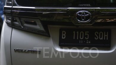 Daftar Kode Plat Nomor Kendaraan di Indonesi Sesuai Daerah