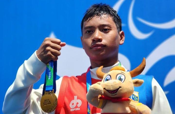 Peparnas 2024: Rafi Syafar Pecahkan Rekor Nasional Renang pada saat Sumbang Emas buat Ibukota