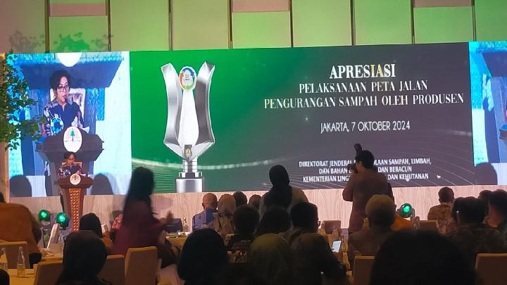 KLHK Beri Apresiasi 20 Produsen yang dimaksud yang disebutkan Melaksanakan Peta Jalan Pengurangan Sampah