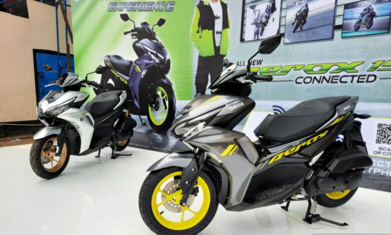 Kredit motor Yamaha Aerox terbaru, DP kemudian cicilannya
