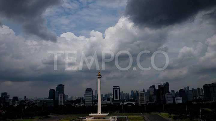 Asumsi Cuaca Ibukota Hari Ini, BMKG: Berawan Tebal tapi Tak Hujan
