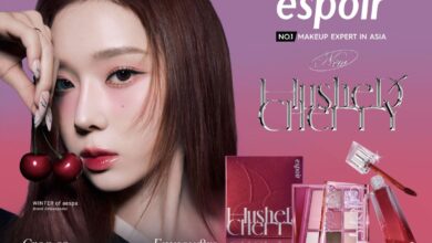 Espoir gandeng Winter aespa luncurkan Hushed Cherry Edition