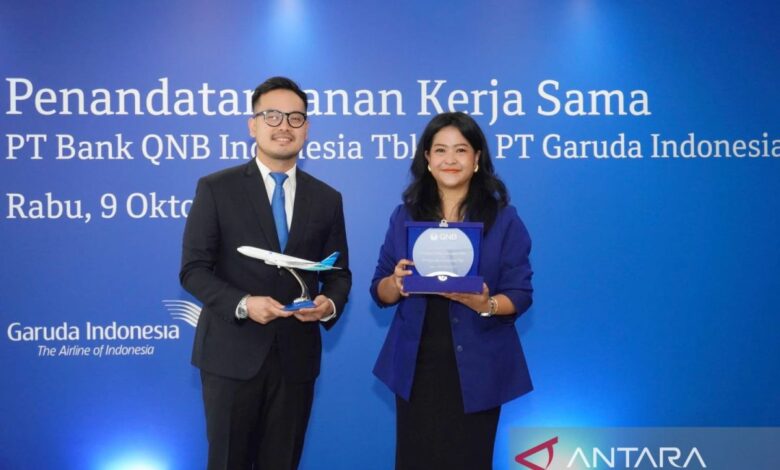 Bank QNB gandeng Garuda Nusantara kembangkan kegiatan kegiatan bisnis wealth management