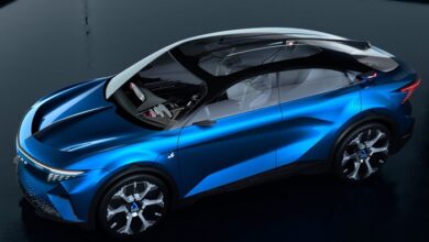 Alphine A390 Beta, Mobil Fastback Listrik Berdesain Futuristik Diperkenalkan