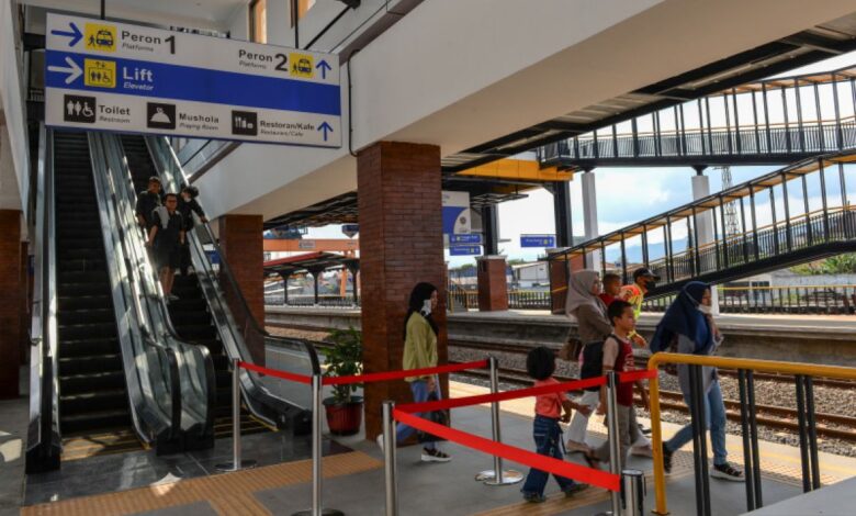Rute Commuter Line wilayah Bandung dan juga sekitarnya