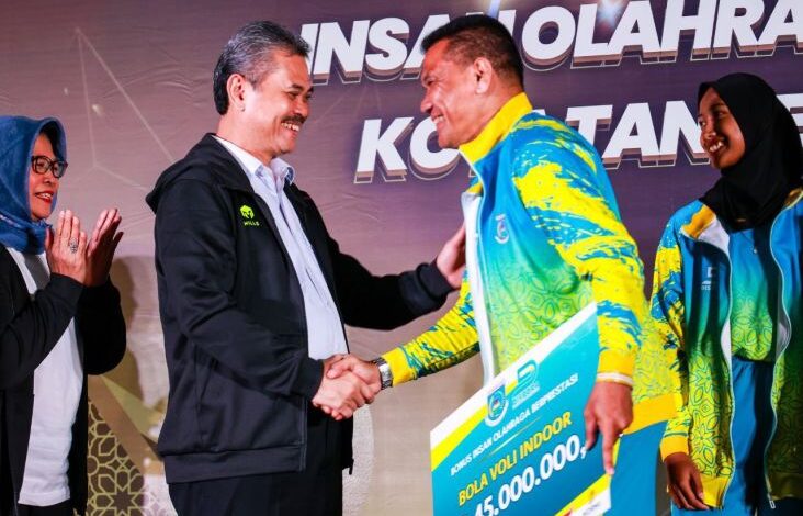 Atlet Tangsel Berprestasi Dapat Apresiasi, Tabrani: Jangan Bosan Berlatih