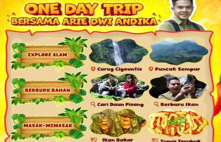 Berpetualang Memasak pada Alam Terbuka Bersama Arie Andika, Saksikan Dapoer Ngebul di tempat area MNCTV