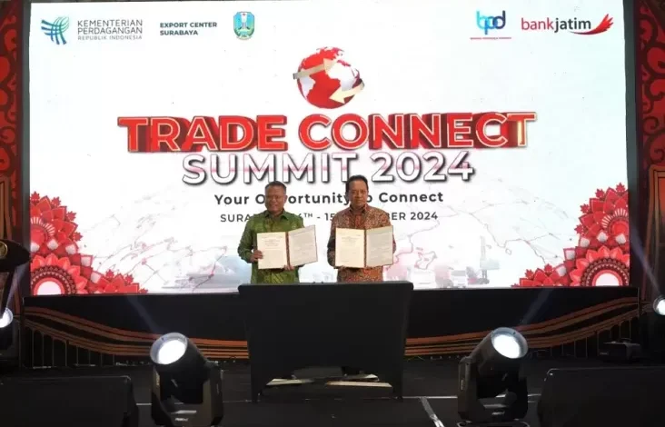 Dukung UMKM ke Kancah Global, Bank Jatim Gelar Trade Connect Summit 2024