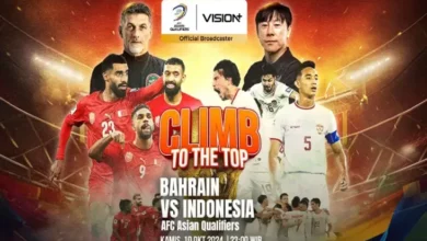 Garuda Mendunia! Bahrain vs Indonesia Streaming pada Vision+