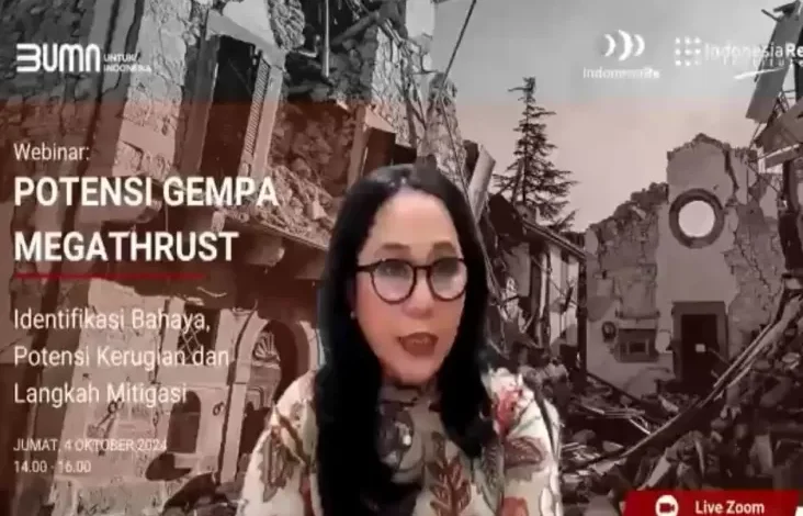 Indonesia Re Institute Ajak Stakeholders Mitigasi Berpotensi Gempa Megathrust