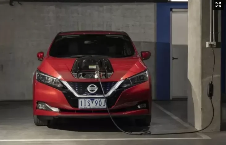 Nissan Leaf Terbakar pada Australia Gara-gara Kabel Charger Abal-abal
