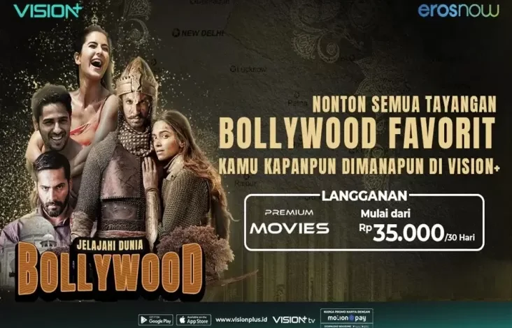 Pecinta Bollywood Merapat! Streaming Deretan Filmnya pada area Vision+