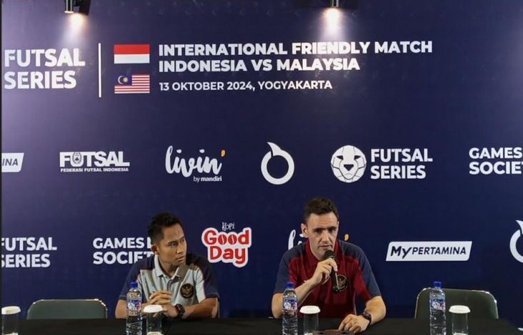 Pelatih Timnas Futsal Indonesia Hector Souto Targetkan Kemenangan gemilang Lawan Negara Negara Malaysia