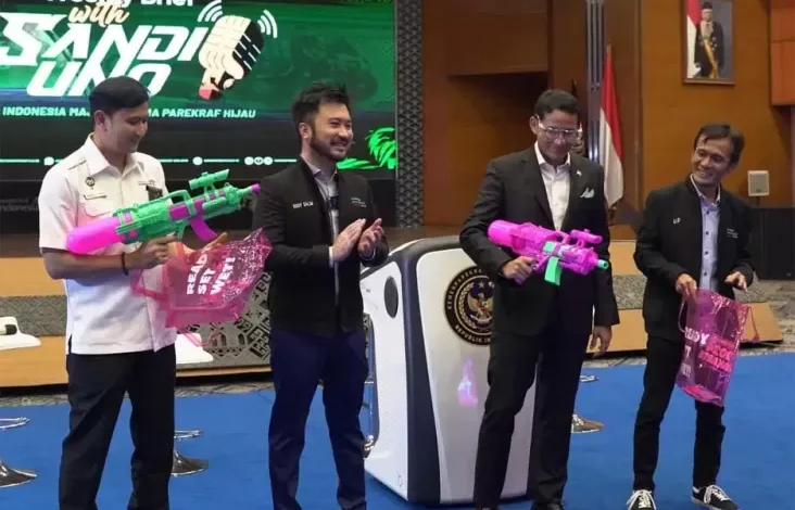 Perkuat Pergerakan Wisatawan, Kemenparekraf Dukung Gelaran Waterbomb Festival DKI Ibukota Indonesia 2024