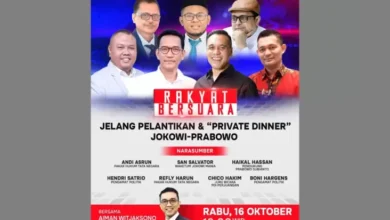 Saksikan Besok Malam, Rakyat Bersuara JELANG PELANTIKAN & PRIVATE DINNER JOKOWI-PRABOWO Bersama Aiman Witjaksono juga Narasumber Kredibel, Hanya pada di iNews