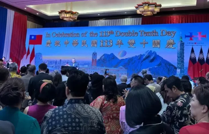 Taipei Economic and Trade Office Gelar Resepsi Peringatan Hari Nasional Taiwan ke-113