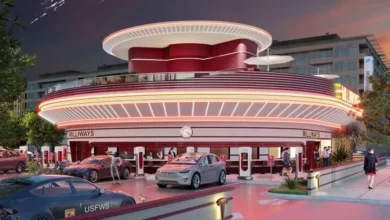 Tesla Bikin Resto dengan Bioskop Layar Tancap dan juga juga SPKLU, dapat jadi Nonton Sambil Ngecas Mobil