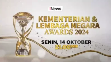 Tiga Hari Lagi! Apresiasi Tertinggi bagi Prestasi Pemerintahan, KEMENTERIAN & LEMBAGA NEGARA AWARDS 2024, Jam 9 Waktu senja Hanya di iNews