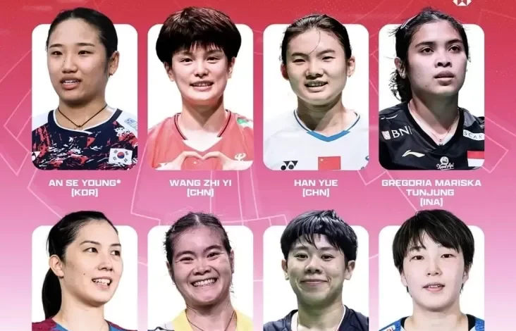 8 Tunggal Putri yang dimaksud yang disebutkan Melewati ke Final BWF Tour 2024, Gregoria Mariska Andalan Indonesia