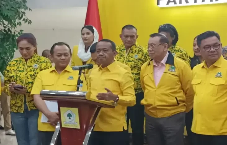 Bahlil Umumkan Pengurus DPP Golkar, Tak Ada Nama Jokowi juga Gibran