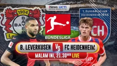 Bayer Leverkusen vs FC Heidenheim, Besok Waktu senja Saat 21.30 Waktu Indonesia Barat Live pada iNews