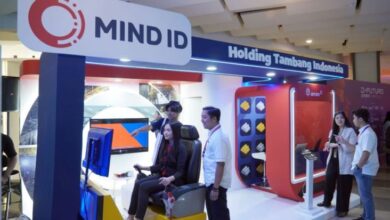 Hadir di area area D Futuro, Grup MIND ID Pamerkan Masa Depan Industri Tambang