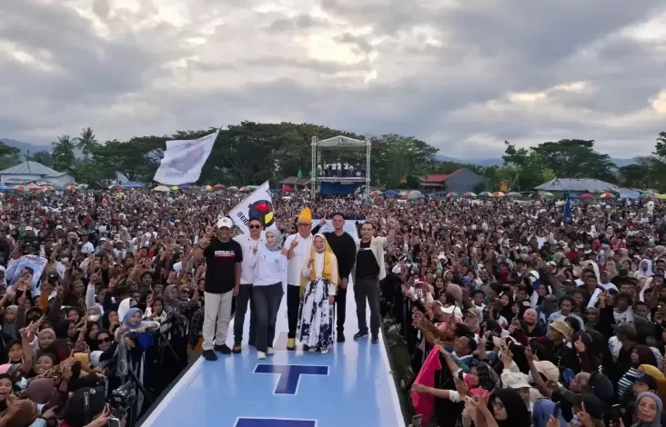 Hadiri Kampanye Akbar, Kaesang Pangarep Ajak Warga Sulteng Pilih Pasangan BERAMAL