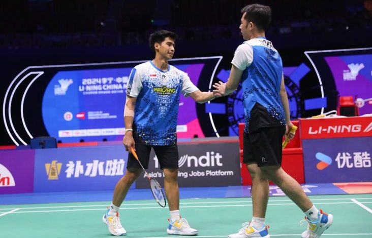 Hasil Final China Masters 2024: Sabar/Reza Runner Up, Indonesia Hampa Gelar