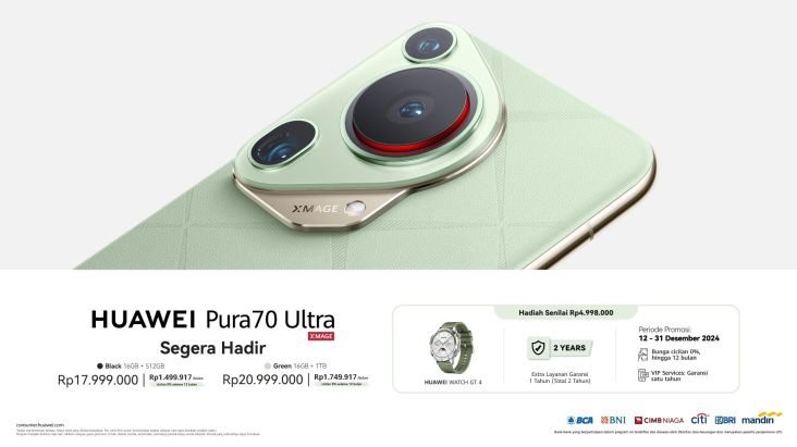 HUAWEI Pura 70 Ultra Akan Hadir di area tempat Indonesia, Tawarkan Kamera Pop-Out juga Fitur Fotografi Terdepan