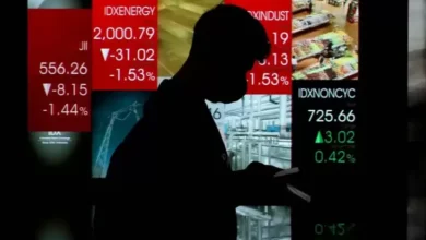 IHSG Berakhir Terjun Bebas ke 7.243 Saat Ada 371 Saham Melemah