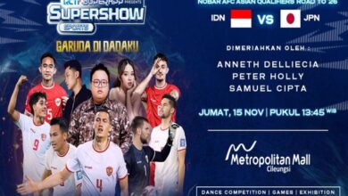 Ikutan Nobar Timnas Indonesia vs Negeri Sakura dalam area Cileungsi, Bisa Lihat Kpop Dance Competition Sampai Nonton Anneth, Peter Holly & Samuel Cipta