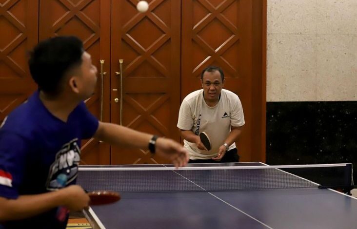 iNews Industri Media Massa Juara Pool A Tenis Meja MNC Sports Competition 2024