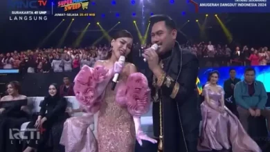 King Nassar dan juga juga Ayu Ting Ting Kompak Buka Acara Anugerah Dangdut Indonesia 2024
