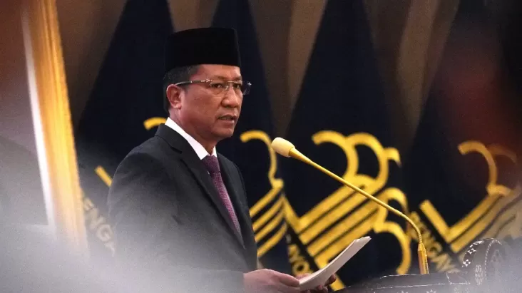 Lantik Pejabat Eselon I Kemenkum, Supratman Harapkan Jaminan Baru pada Menguatkan Hukum juga Reformasi Birokrasi