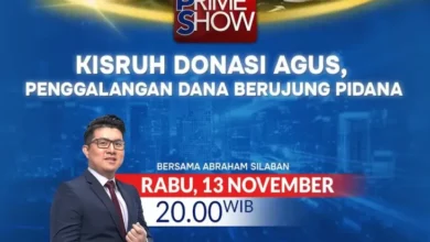 Waktu senja Ini adalah adalah di area tempat The Prime Show Kisruh Donasi Agus, Penggalangan Dana Berujung Pidana Bersama Abraham Silaban, Waktu 20.00 Waktu Indonesia Barat Hanya di dalam area iNews