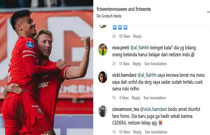 Mees Hilgers Absen, Mengapa Netizen Indonesia Malah Geruduk Industri Dunia Pers Sosial FC Twente?
