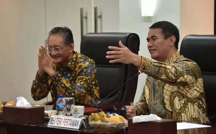 Menteri Pertanian juga Menteri PU Tandatangani Kesepakatan untuk Percepatan Swasembada Pangan
