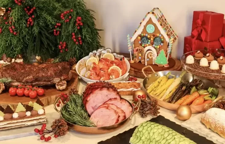 Rayakan Liburan Natal kemudian Tahun Baru dengan Gaya Mewah di dalam di Festive at Park