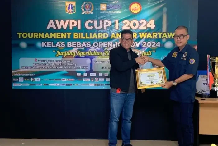 PB POBSI Dukung Turnamen Biliar Antar-wartawan AWPI Cup I 2024
