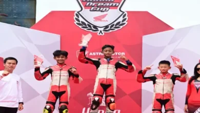 Pembuktian Ziven Pembalap 13 Tahun Dominasi Honda Dream Cup 2024