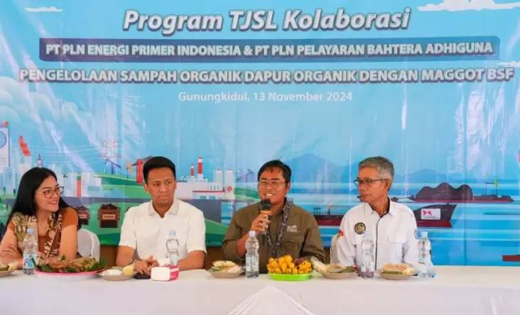 PLN EPI-Bahtera Adhiguna Bekerjasama TJSL Pengelolaan Sampah Organik