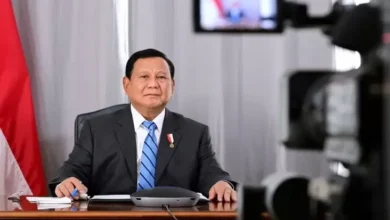 Prabowo Mendadak Pimpin Ratas Bahas Penanganan Erupsi Gunung Lewotobi dari Amerika Serikat