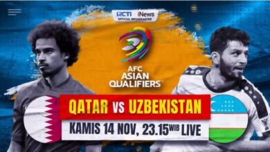 Qatar vs Uzbekistan di dalam area Kualifikasi Piala Global 2026, Besok Jam 23.15 Waktu Indonesia Barat Live di dalam tempat iNews
