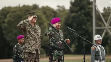 Banyak Prajurit Marinir TNI AL kemudian Amerika Latihan Keris MAREX 2024