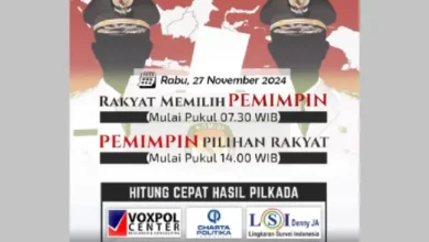 Saksikan Rakyat Memilih Pemimpin lalu Pemimpin Pilihan Rakyat pada area SINDONEWS TV juga SINDOnews.com, Rabu 27 November 2024 Mulai Jam 07.30 Waktu Indonesia Barat