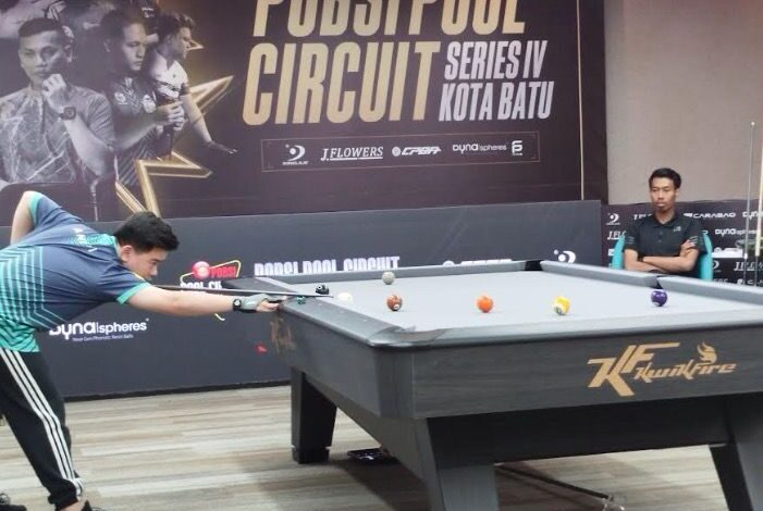 Sempat Tertinggal, Trik Atlet Biliar Menangkan Laga Pada POBSI Pool Circuit Series Perkotaan Batu