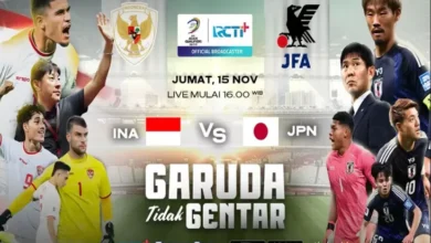 Streaming Laga AFC Asian Qualifiers Road to 26: Timnas Indonesia vs Negeri Matahari Terbit di dalam di RCTI+ SuperApp