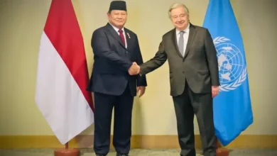 Temui Sekjen PBB Antnio Guterres, Prabowo Tekankan Kesiapan Indonesia Kirim Pasukan Penjaga Kedamaian