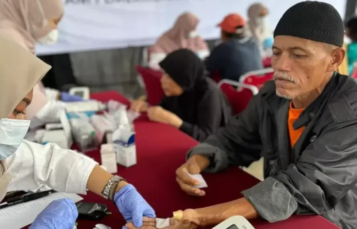 Baksos Lingkup Aspek Kesehatan MNC Lido City Disambut Suka Cita Warga Cigombong
