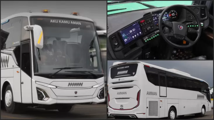 Bus Karyawan Rasa Sultan! Adiputro Perilisan Bus Mewah AMMAN